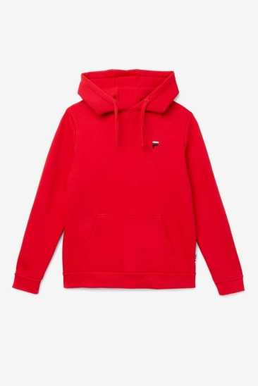 Fila Homme Luka Sweat Casquetteuche 640 Rouge Fila France BGH-539412